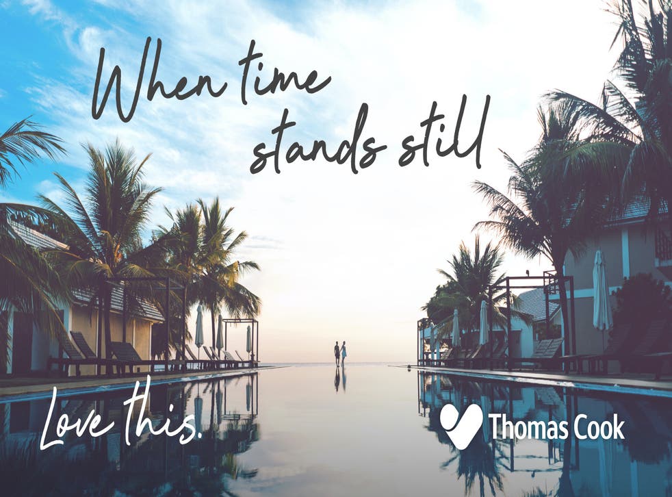 Second chance? A promotional image from the new Thomas Cook
