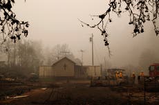 Oregon woman holds suspected arsonist at gunpoint as police warn residents against protecting properties 