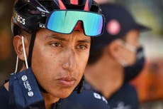 Tour de France champion Egan Bernal withdraws from race ahead of stage 17