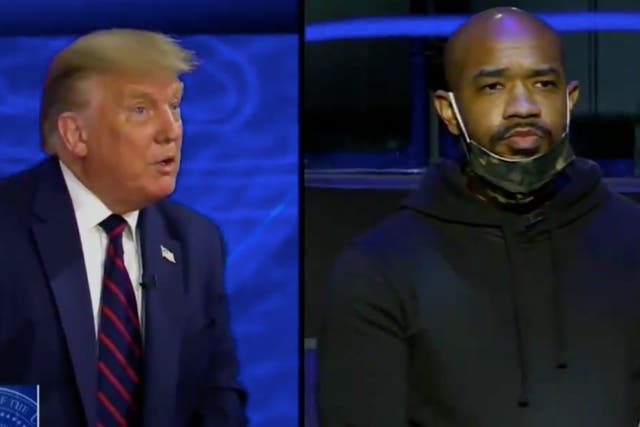 Donald Trump asks Pastor Carl Day's question on systemic racism