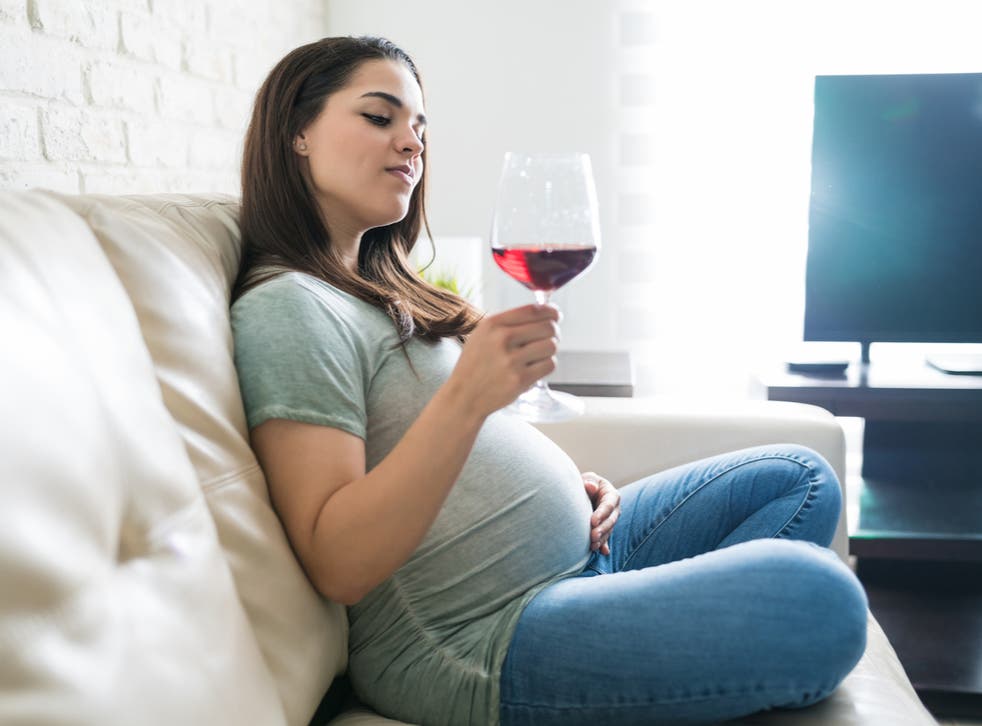 Women are already advised not to drink any alcohol while expecting a child