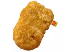 McDonald's selling three-foot long chicken nugget pillow for £69