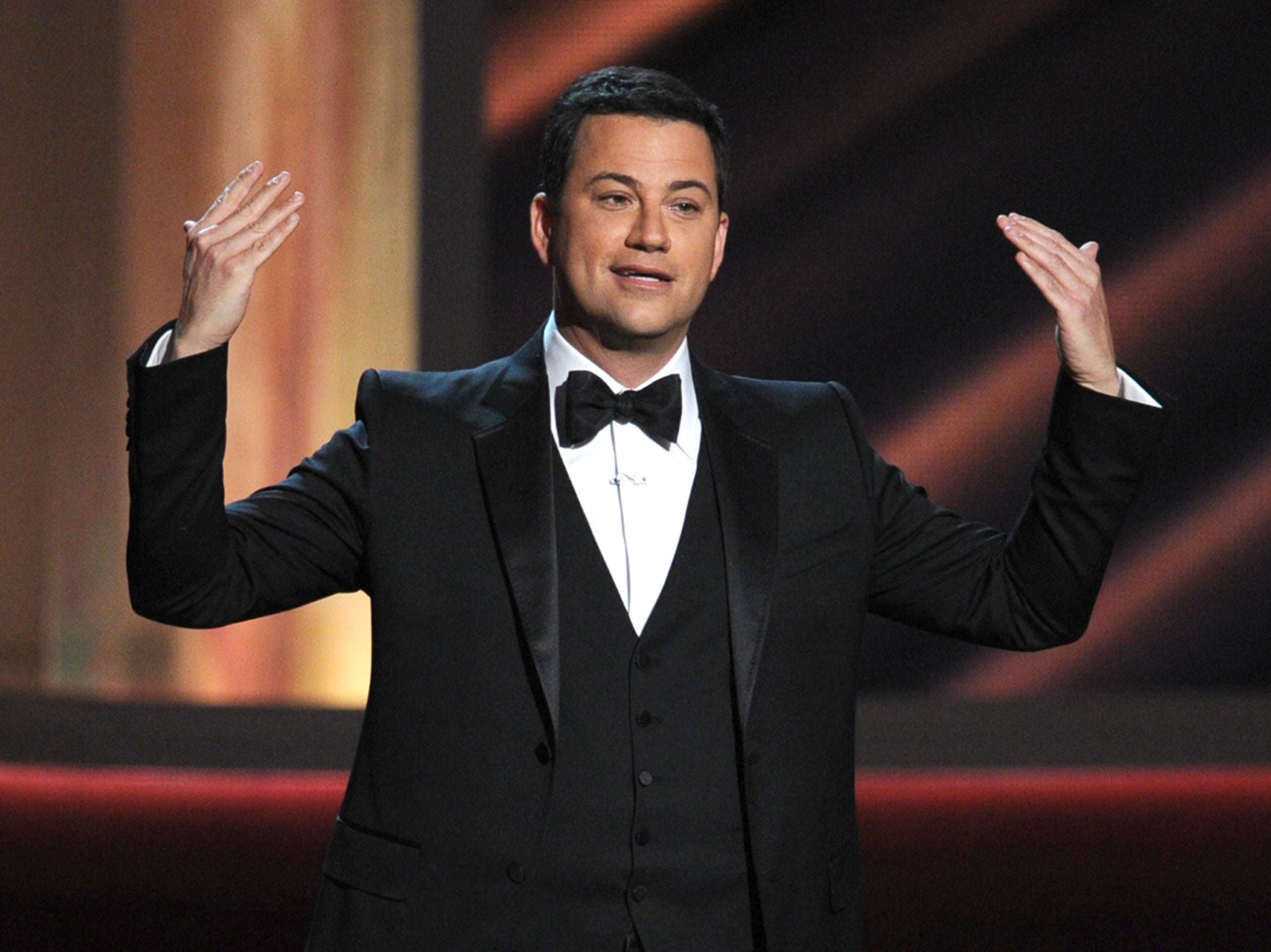 Jimmy Kimmel is hosting this year's virtual Emmys ceremony