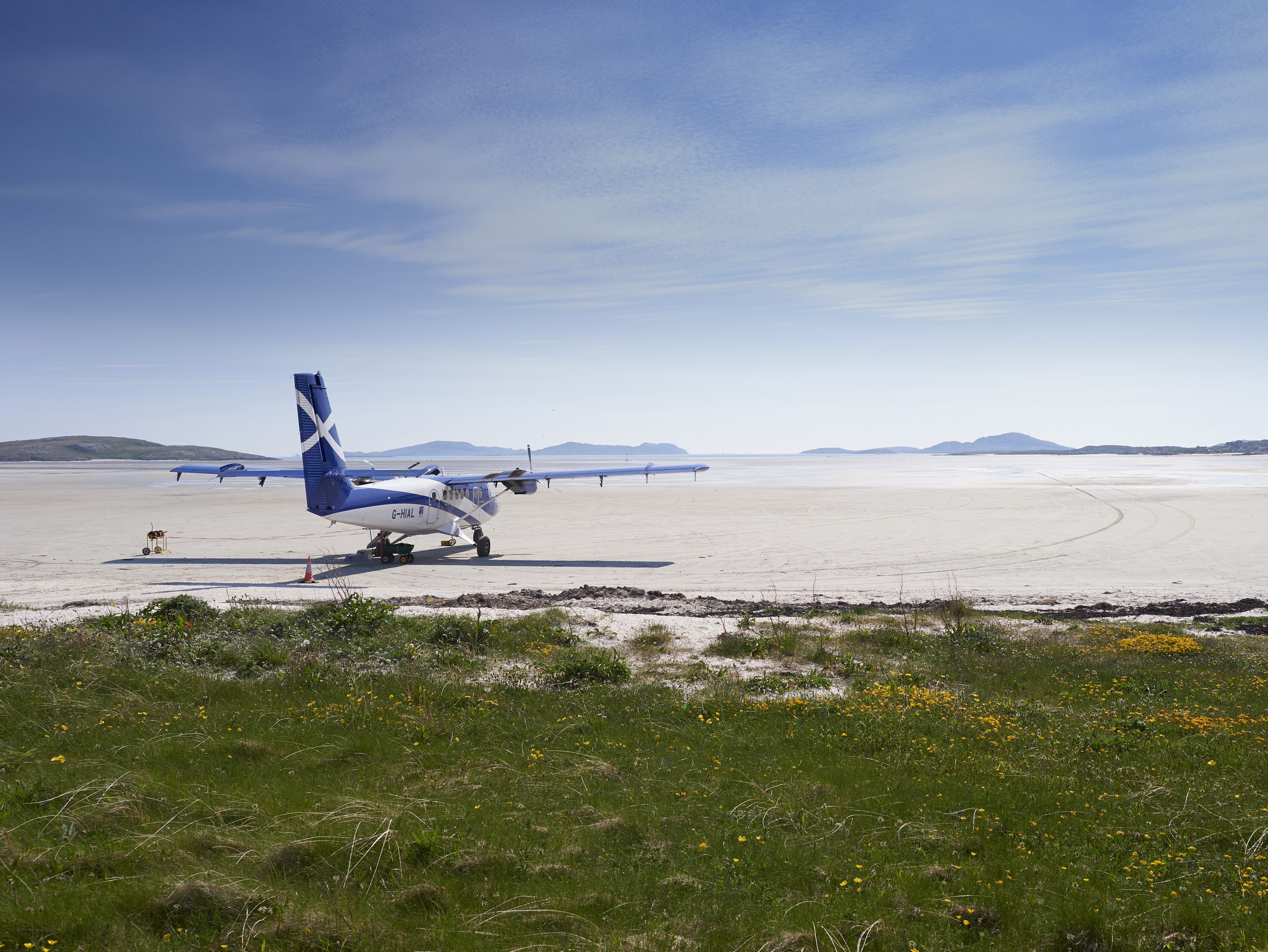 Barra, Outer Hebrides. The Scottish government recommends tests if going