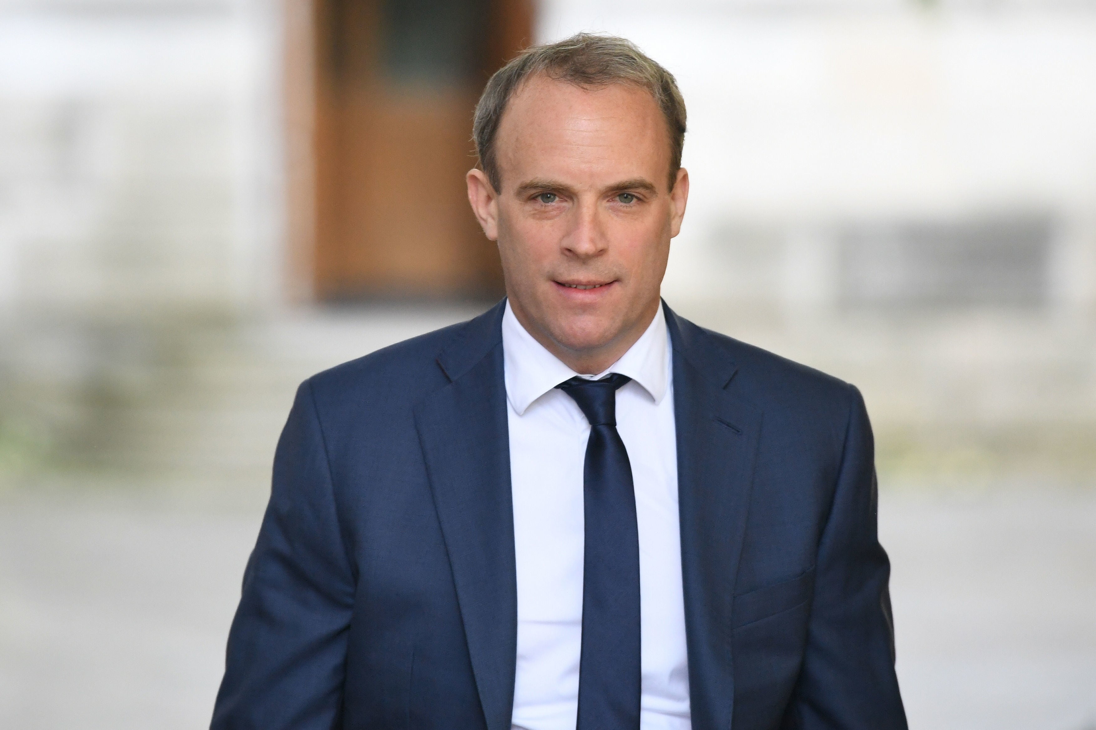 Mr Raab says the government will repatriate children as long as they do not pose a security threat