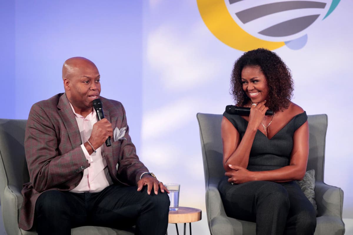 Michelle Obama recalls moment police officers accused her brother of stealing his own bike as a child