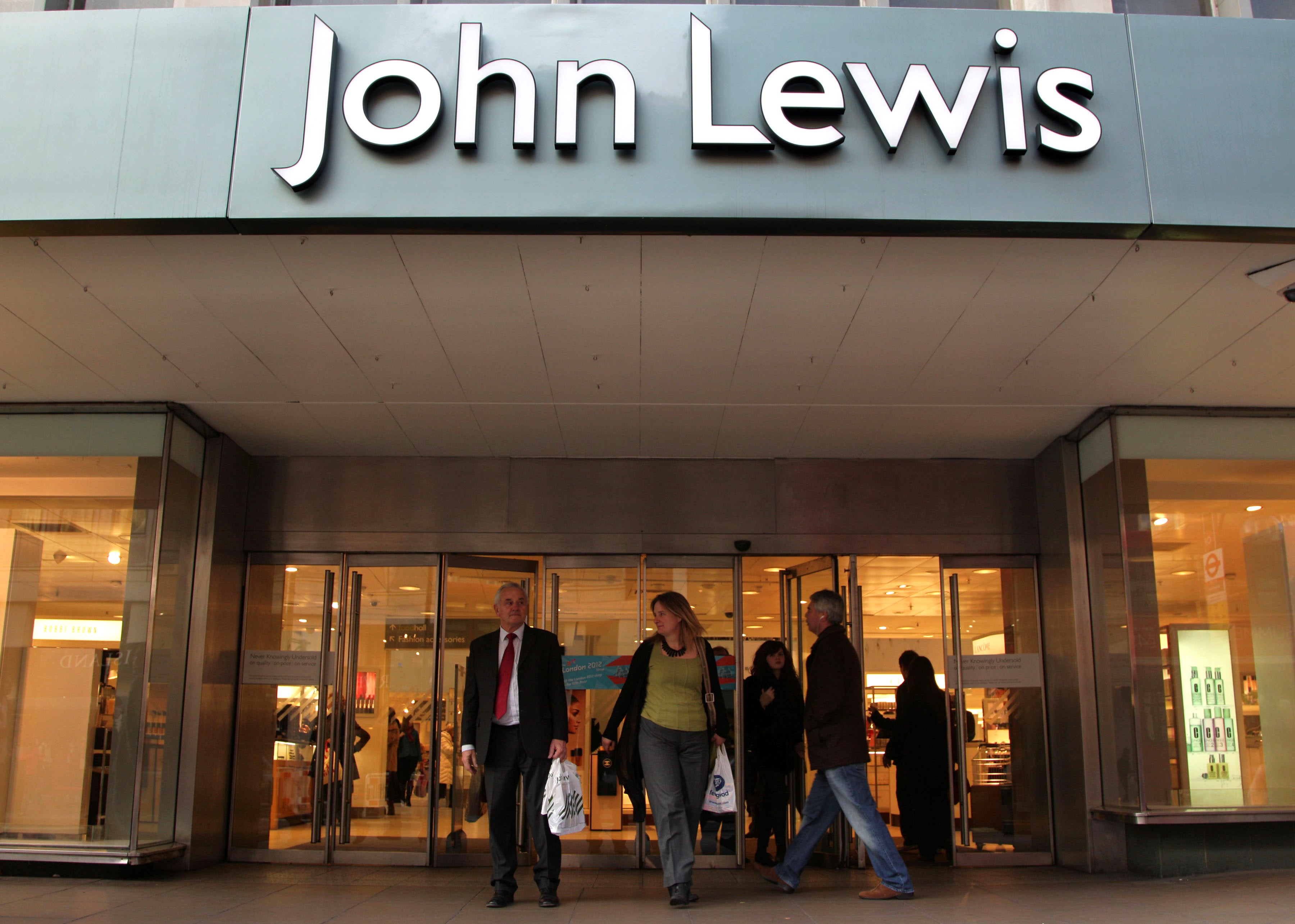 A John Lewis store in London