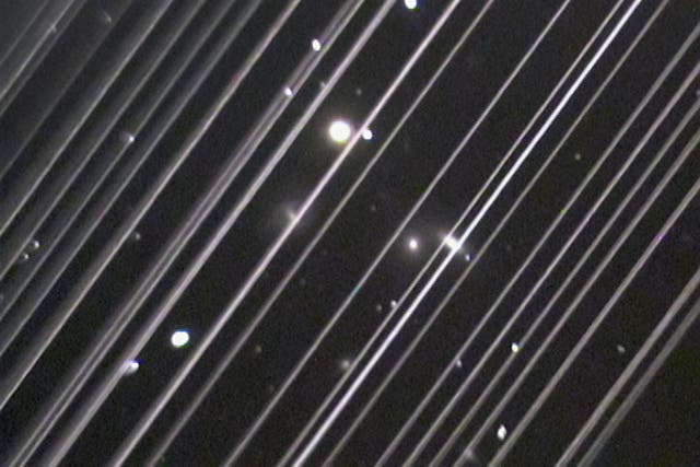 Los satélites Starlink actualmente en órbita han interrumpido las observaciones astronómicas