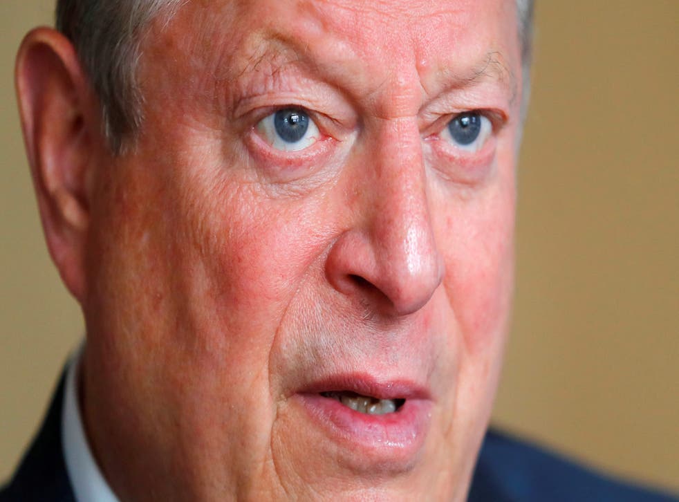 El ex vicepresidente demócrata de Estados Unidos, Al Gore, que criticó a Donald Trump