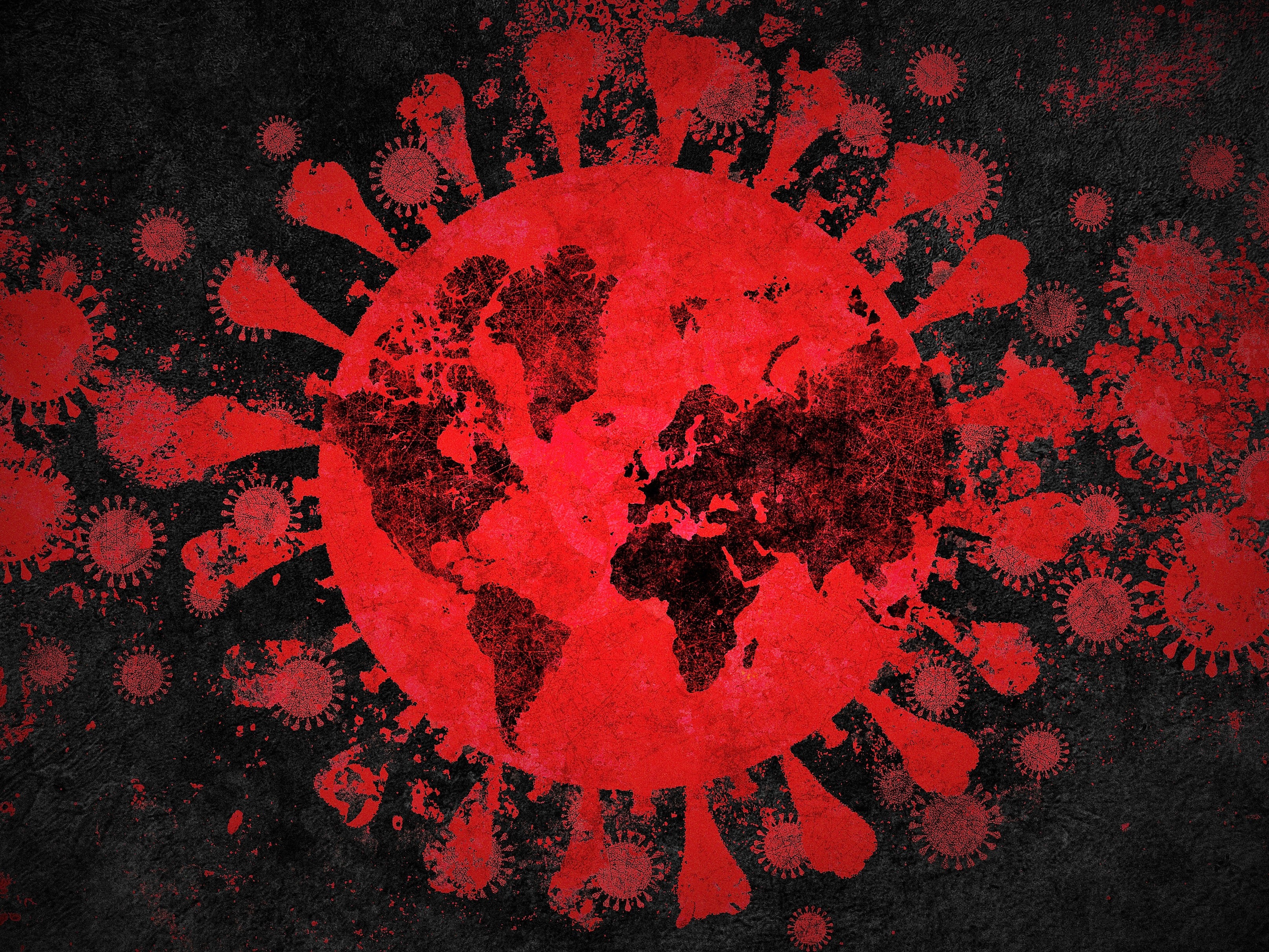 Cases of coronavirus around the world are increasing by around 300,000 per day