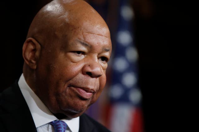 A new book by Rep Elijah Cummings reveals the pain he felt over Trump's attacks on Baltimore