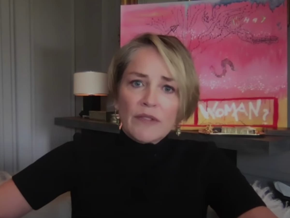 Sharon Stone says she and her family came close to evacuating their home amid California wildfires