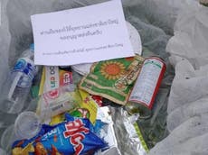 Thai national park starts posting litter back to visitors who drop it