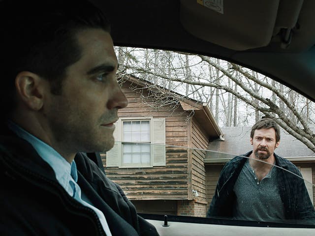 Jake Gyllenhaal y Hugh Jackman en 'Prisoners'