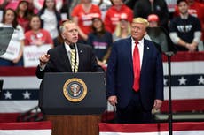 In N. Carolina Senate race, Tillis calibrates ties to Trump
