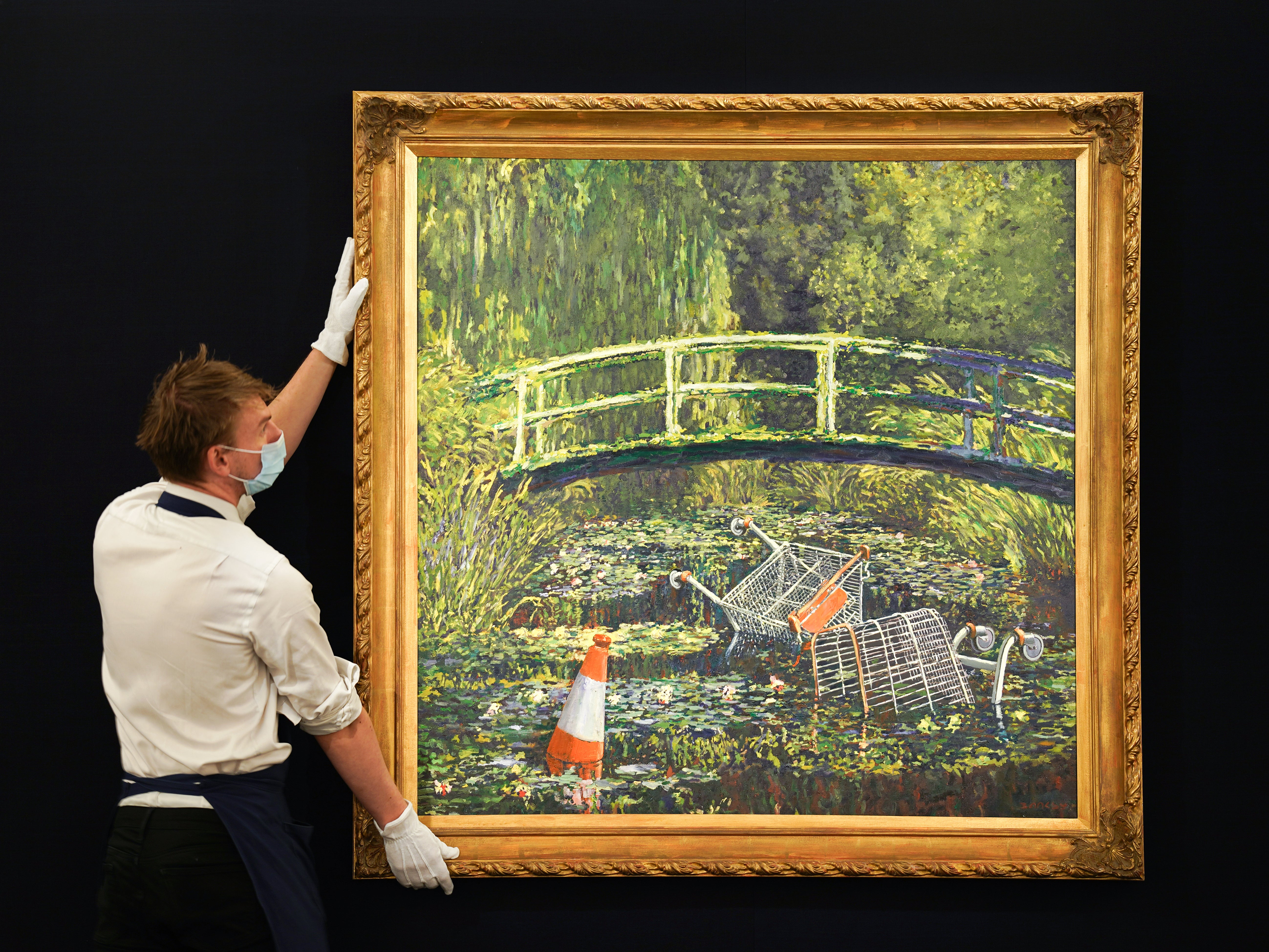 Banksy's 'Show Me the Monet' is about to go on auction for up to £5m
