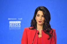 Amal Clooney: Lawyer quits UK envoy post over Boris Johnson’s ‘lamentable’ Brexit bill