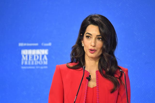 Amal Clooney has quit as UK special envoy on media freedom