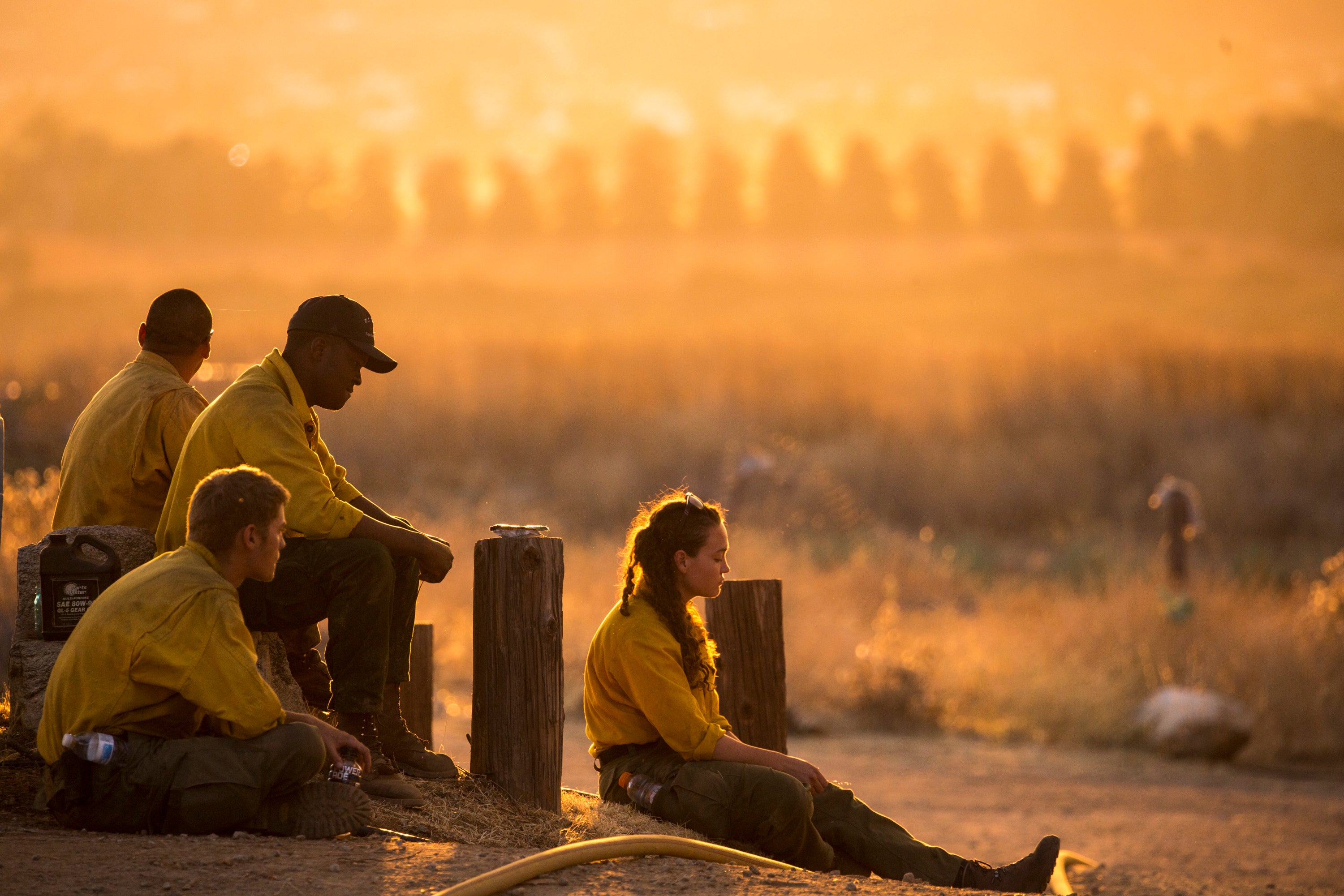 Western Wildfires Firefighters