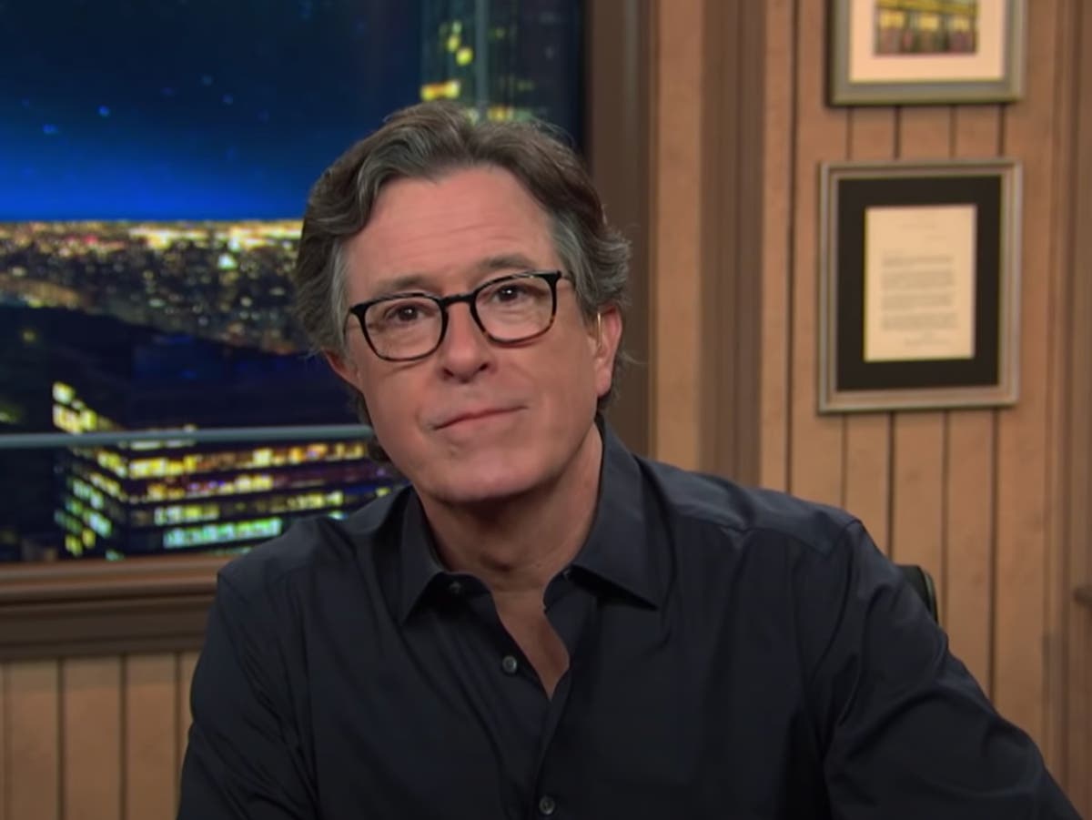 Stephen Colbert condemns Trump’s ‘unspeakably monstrous’ comments about ...
