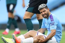 Sergio Aguero injury: Manchester City hit by fresh blow as striker could miss next two months
