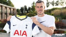 Gareth Bale: Tottenham complete loan deal for Real Madrid winger