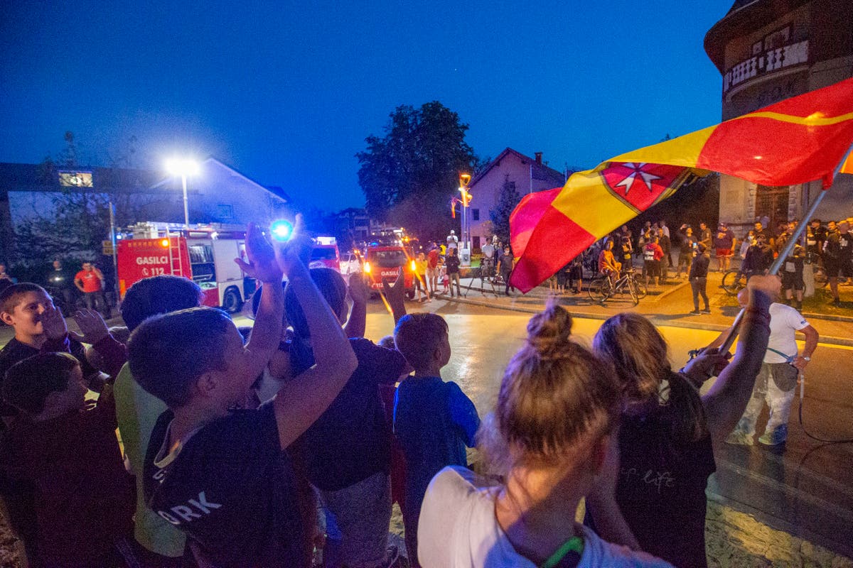 Slovenia celebrates likely 1-2 Tour de France victory