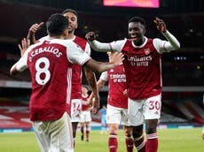 Arsenal vs West Ham result: Eddie Nketiah snatches late win as Gunners break down resilient West Ham