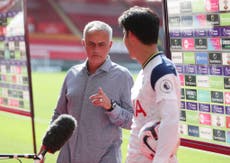 Jose Mourinho praises Spurs attack with Son Heung-min ‘on fire’ and Harry Kane bringing ‘big dynamic’ edge