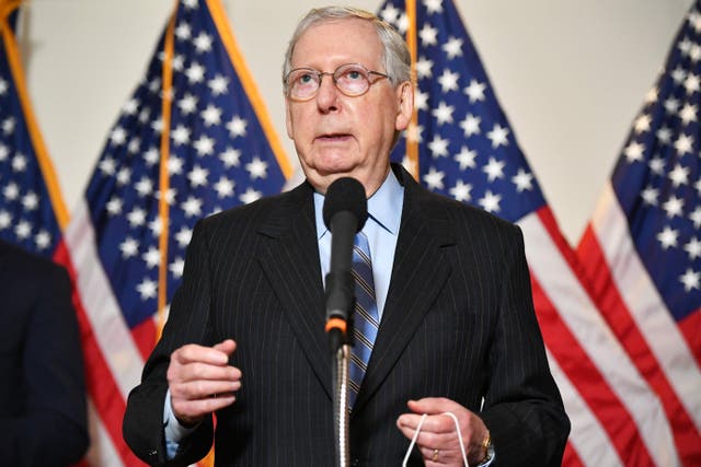 Mitch McConnell ha sido blanco de un nuevo anuncio del Proyecto Lincoln.