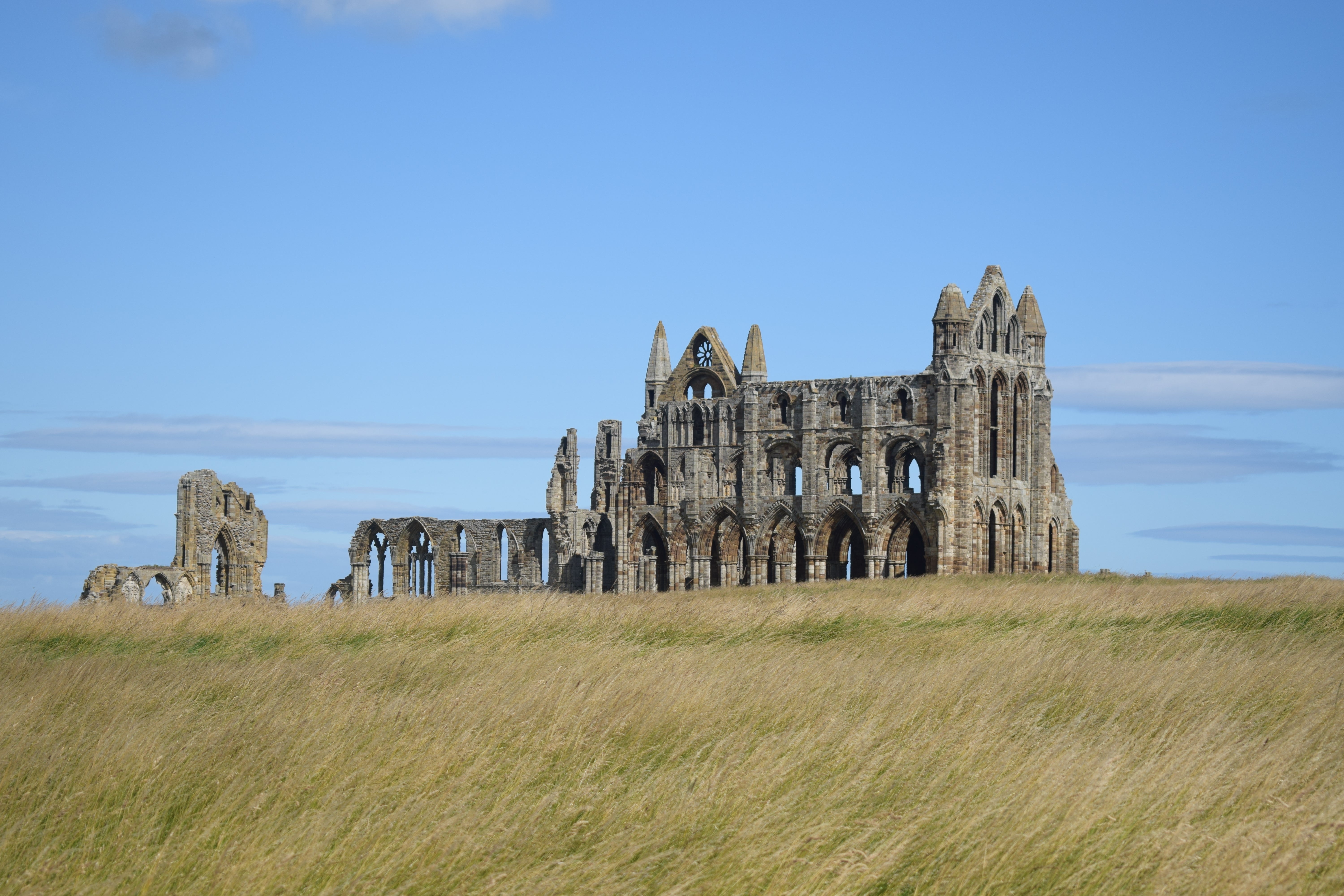 Whitby Abbey on the Whitby Way