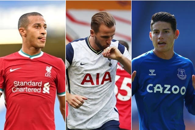 Thiago, Kane and James enjoyed fine weekends in the Premier League