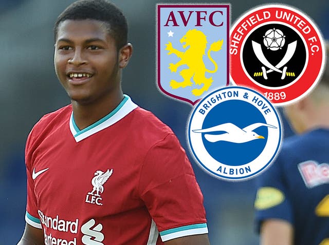 Rhian Brewster is set to depart Anfield this month