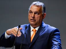 Hungary’s far-right prime minister Viktor Orban endorses Trump