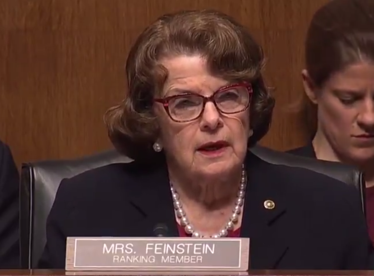 'The dogma lives loudly in you': Diana Feinstein's grilling of Trump SCOTUS frontrunner for her …