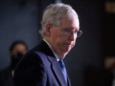 Trump and Mitch McConnell move closer to securing GOP support for Senate vote on Supreme Court pick before election