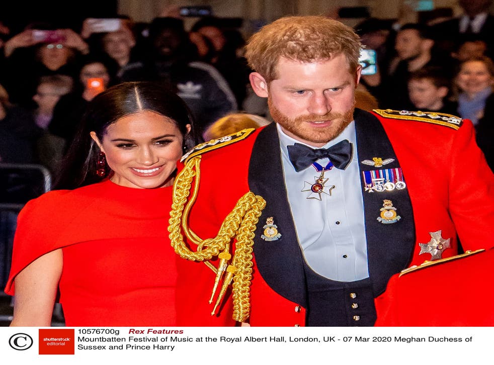 The Duke and Duchess of Sussex in March