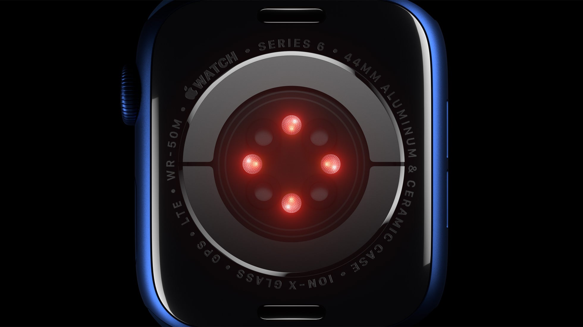 Apple watch discount red flash symbol