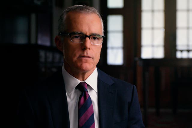 <p>Andrew  McCabe has warned of the threat of further violence at the US Capitol </p>