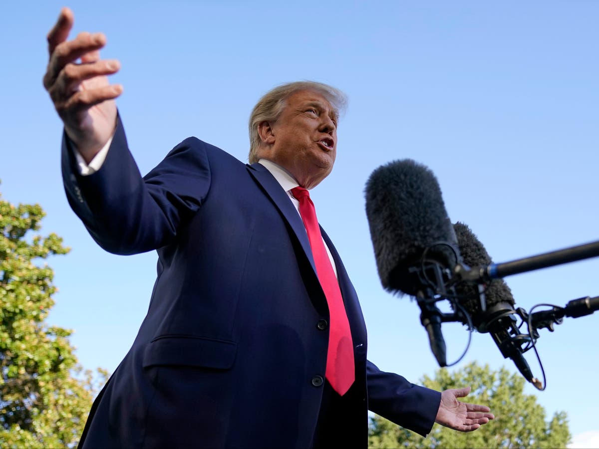 Trump mocks RBG’s dying wish and claims it was invented by ‘Pelosi or Schumer’