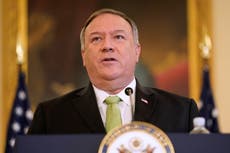 Mike Pompeo says ‘transition’ will honour US obligations