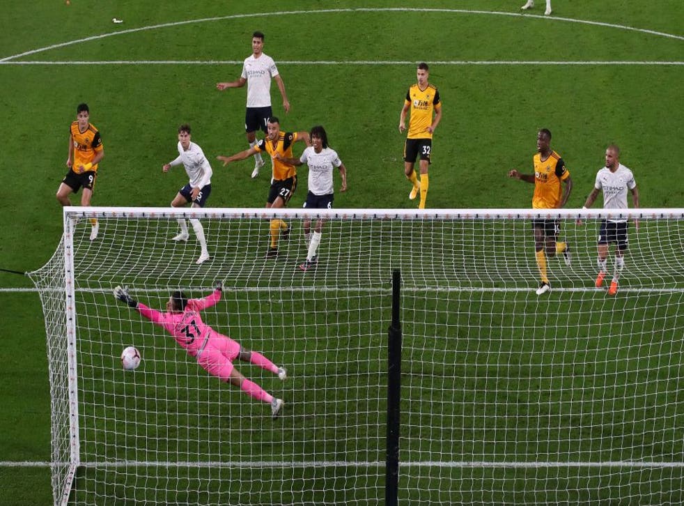 Raúl Jiménez marcó el único tanto de los Wolves.