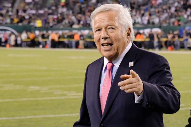 Patriots Owner Prostitution Charge Football
