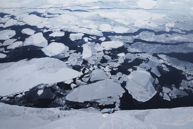 Computer models project the summer sea ice will regularly be below 1 million sq km later this century