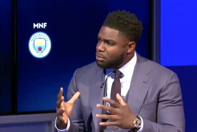 Micah Richards addresses the issue on Monday Night Football
