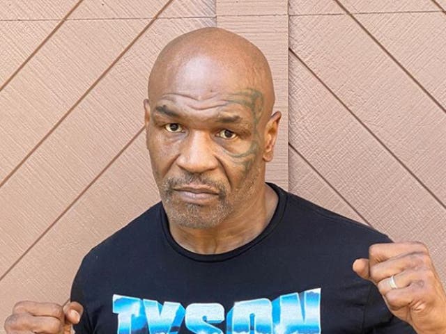 Mike Tyson is training for a comeback to the ring