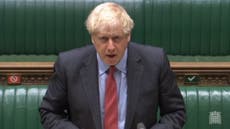 Boris Johnson refuses to apologise for ‘gross incompetence’ leading to restrictions