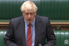 Boris Johnson refuses to apologise for ‘gross incompetence’ leading to restrictions