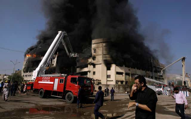 Pakistan Factory Fire