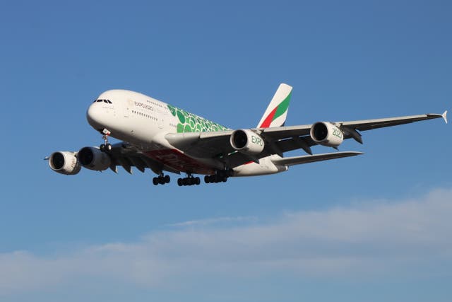 Rare sight? Airbus A380s are being replaced by Boeing 777 jets at some UK airports this winter